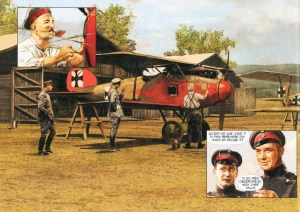 Baron rouge, Donjons et dragons, Puerta, Veys, Zéphyr BD, 8/10, aviation, aventure, histoire, première guerre mondiale, von Richthofen, 04/2015