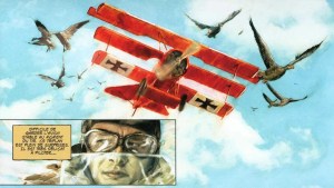 Baron rouge, Donjons et dragons, Puerta, Veys, Zéphyr BD, 8/10, aviation, aventure, histoire, première guerre mondiale, von Richthofen, 04/2015