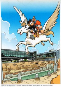 les petits mythos,cazenove,larbier,bamboo,710,humour,jeunesse,042015