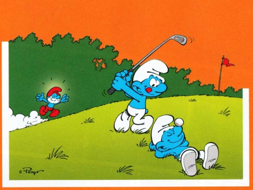 L'univers des Schtroumpfs, Peyo, Studio Peyo, Le Lombard,8/10,  sport, humour, 07/2015