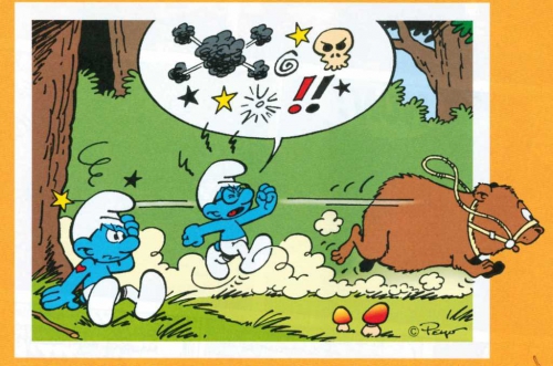 L'univers des Schtroumpfs, Peyo, Studio Peyo, Le Lombard,8/10,  sport, humour, 07/2015