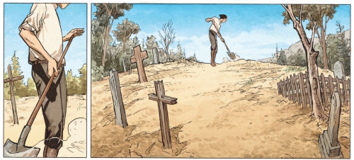 stern,le croque-mort le clochard et l'assassin,maffre,dargaud,western,enquête,croque-mort,810,082015