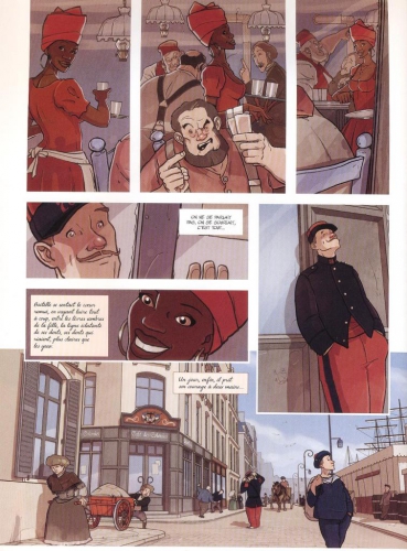 boitelle et le café des colonies,quella-guyot,morice,bamboo,grand angle,06 janvier 2016,adaptation bd d'une oeuvre littéraire