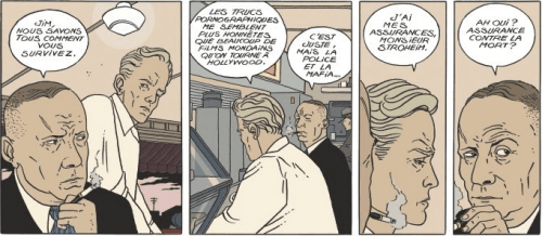 Noël Simsolo, Dominique Hé, Pornhollywood, polar noir, glénat