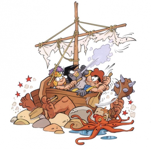 les petits mythos 6,les desous de l'odyssée,cazenove,larbier,bamboo,30 mars 2016,mythologie,humour