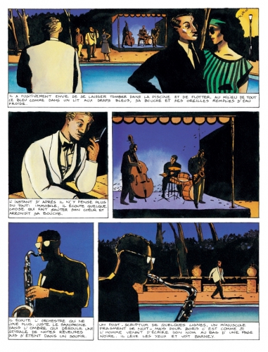 Barney et la note bleue, loustal, paringaux, casterman, 27 avril 2016, roman graphique