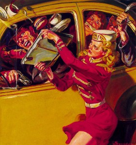 pin up,pulp art,thriller & romance magazines