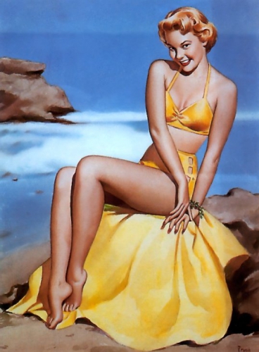 pin up,girls,dessous chics,bikinis choc
