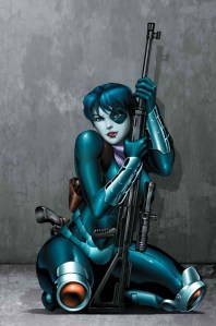 pin up,domino,sexe,marvel,x-force,tueuse,violence