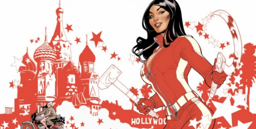 xavier dorison,red skin tome 2,jacky,terry dodson,rachel dodson,espionnage,comédie