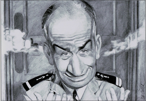 gendarmes,saint tropez,galabru,de funès,caricatures,glénat