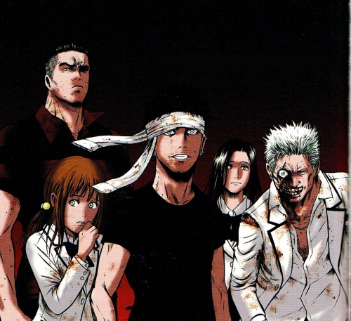 igai,manga shonen,saimura,zombies,étudiants,sports de combat