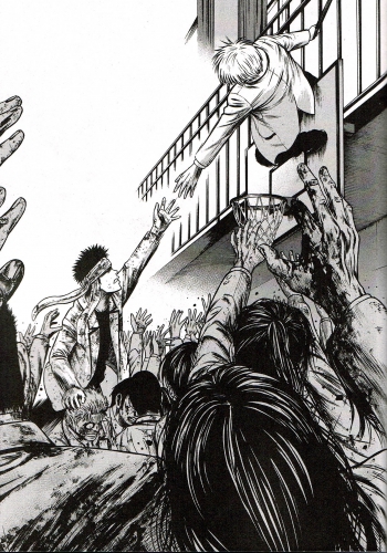 igai,manga shonen,saimura,zombies,étudiants,sports de combat