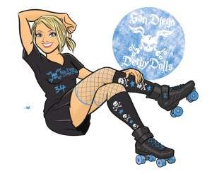 pin up,atom-bomb bikini,robert ullman,pretty funnies,sport ladies