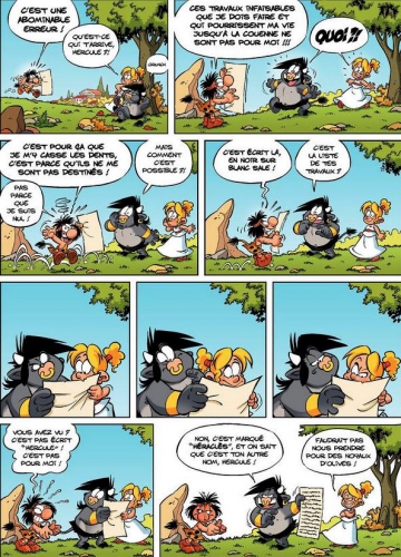 les petits mythos,tome 7,les raclées d'héraclès,cazenove,larbier,bamboo,12 octobre 2016,humour,mythologie