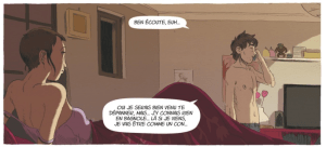 l'invitation,jim,mermoux,vents d'ouest,chronique sociale,roman graphique,amitié,relations humaines,810,112016