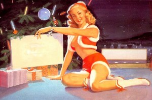 pin up,noël,jolies filles,cadeaux,sex & christmas