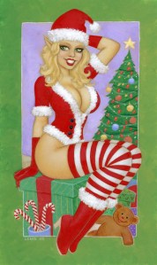 pin up,noël,jolies filles,cadeaux,sex & christmas