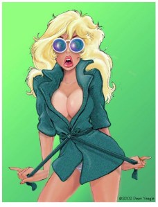 pin up,dan yeagle,pretty blonde,playboy girls,sexy brunette