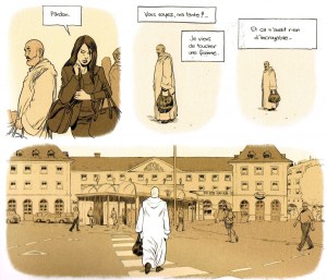 un bruit étrange et beau,zep,moine chartreux,roman graphique,amour et mort,nature,héritage