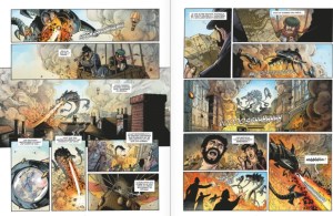La guerre des mondes, H.G. Wells, Cifuentes, Dobbs, Aranca Studio, Glénat, adaptation, aventure, science-fiction