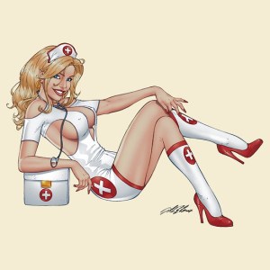 pin up,al rio,girls,womder woman,super sexy
