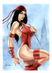 elektra,ninja killer,daredevil,marvel comics,assassin,secte,la main