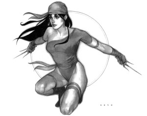 elektra,ninja killer,daredevil,marvel comics,assassin,secte,la main