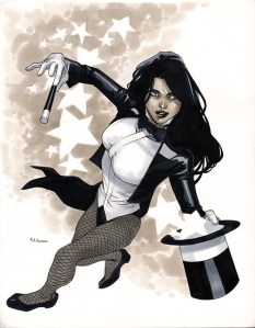 zatanna,dc comics,magicienne,brian bolland,pin up,sexy girls