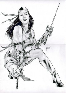 elektra,ninja killer,daredevil,marvel comics,assassin,secte,la main