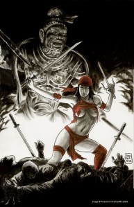 elektra,ninja killer,daredevil,marvel comics,assassin,secte,la main
