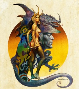 boris vallejo,heroic fantasy,art,girls & monsters