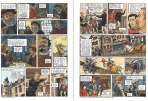 Les guerriers de Dieu, Les Pendus d' Amboise, Richelle, Wachs, Glénat, Histoire, guerre, religions, aventure