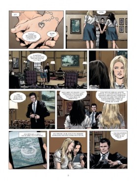 La fille de Merton Castle, Amber Blake, Glénat, Thriller, Policier, espionnage, Jade Lagardère, Butch Guice