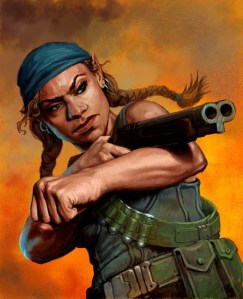 pin up,women with guns,joe benitez,romulo fajardo,bruce timm,lady mechanika