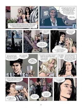 La fille de Merton Castle, Amber Blake, Glénat, Thriller, Policier, espionnage, Jade Lagardère, Butch Guice