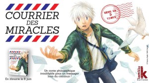 Courrier des miracles, Noboru Asahi, Komikku,Seinen, fantastique, introspection, tranche de vie. 