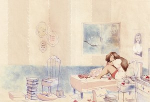 Les secrets de Brune, l'amie parfaite. Bruna Vieira, Lu Cafaggi, Sarbacane, tranche de vie, jeunesse, introspection.