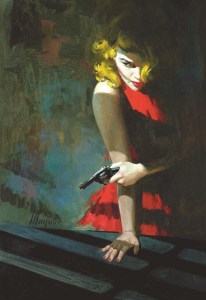 pin up,pulp magazines,robert mcguire,detective,gangsters,danger girls