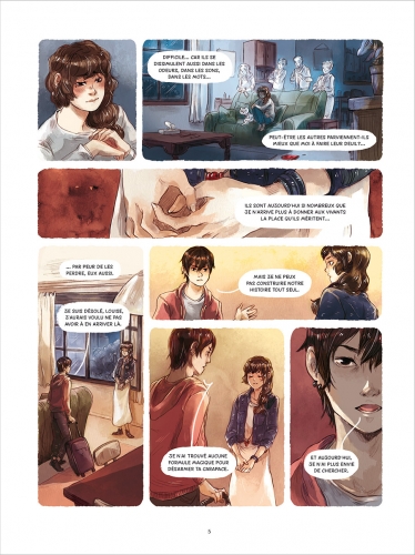 La grande ourse, Bordier Elsa, Sanoe, Soleil, roman graphique, initiatique, fééerique, introspection.