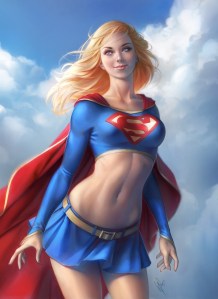 pin up,warren louw,super-heroines,marvel,dc comics