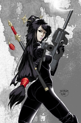 pin-up in comics,Kalman Andrasofszky,alex ross,travis charest,massimo carnevale,joe chiodo,dan brereton,mahmud asrar