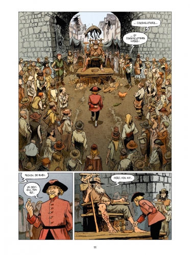 La Cour des Miracles, Anacréon Roi des gueux, Stéphane Piatzszek, Julien Maffre, Quadrants, Soleil, Moyen-âge, Paris, Louis XiV