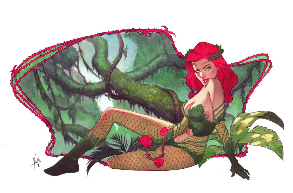 poison_ivy_commission_by_zurdom-d7mrh1g