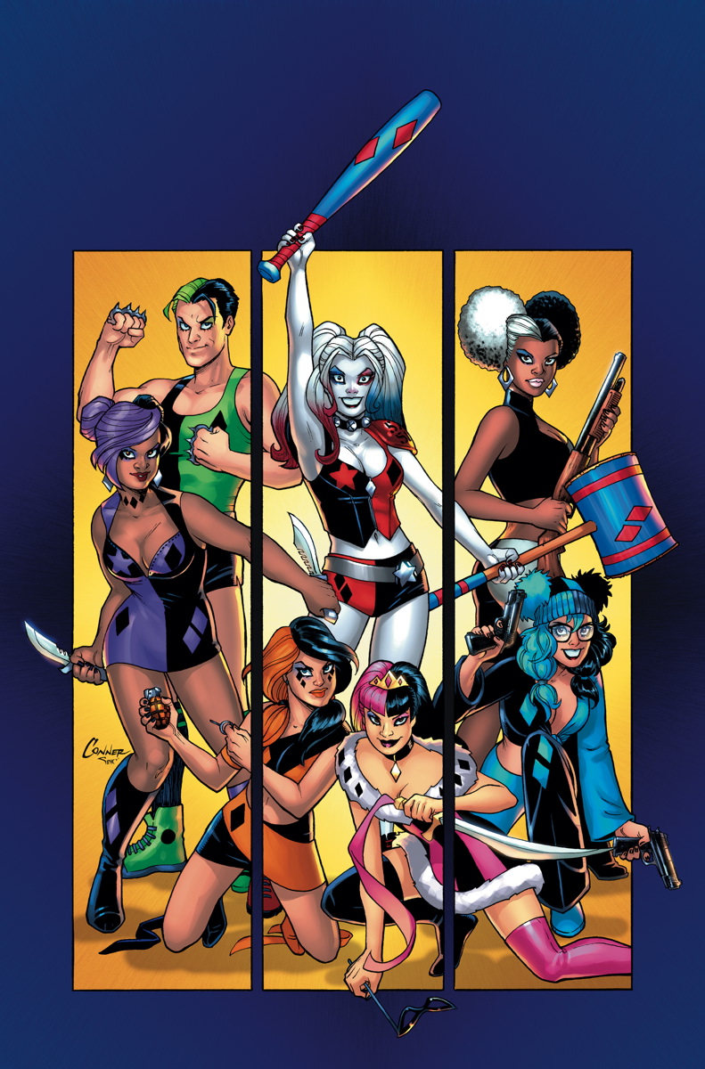 HARLEY QUINN AND HER GANG OF HARLEYS #1 by Amanda Conner