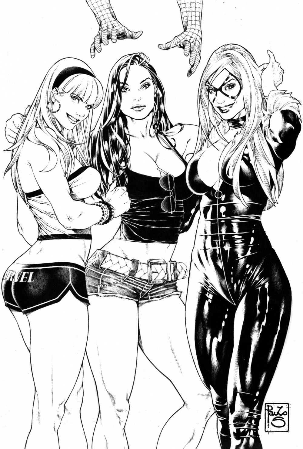 Women_of_SPIDER-MAN by Paolo Sequeira