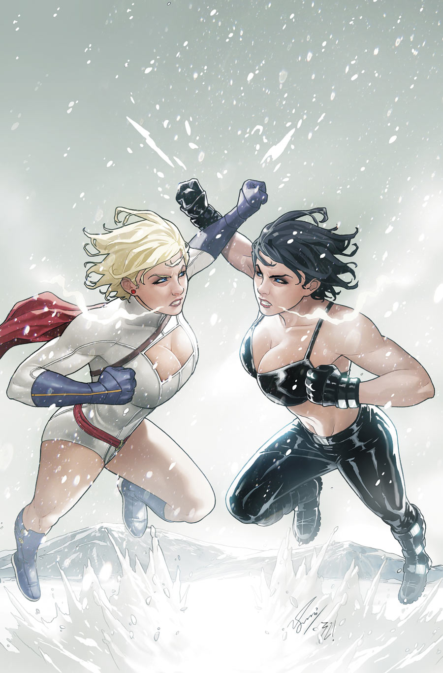 Power Girl vs Divine sami Basri