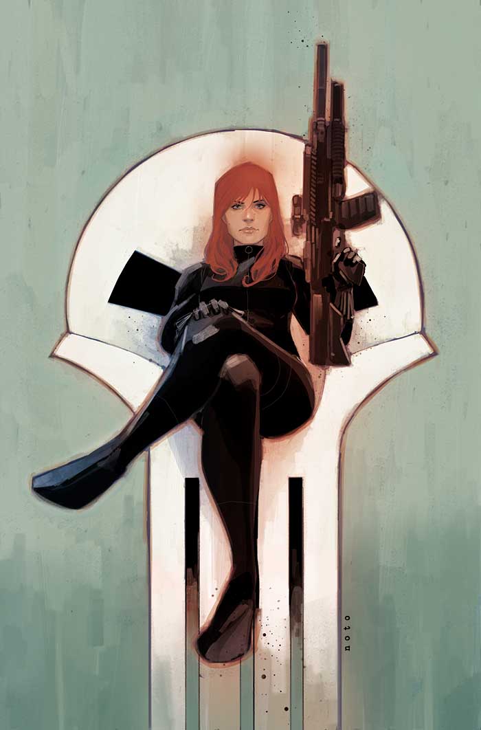 black_widow_09_cover by PHIL NOTO