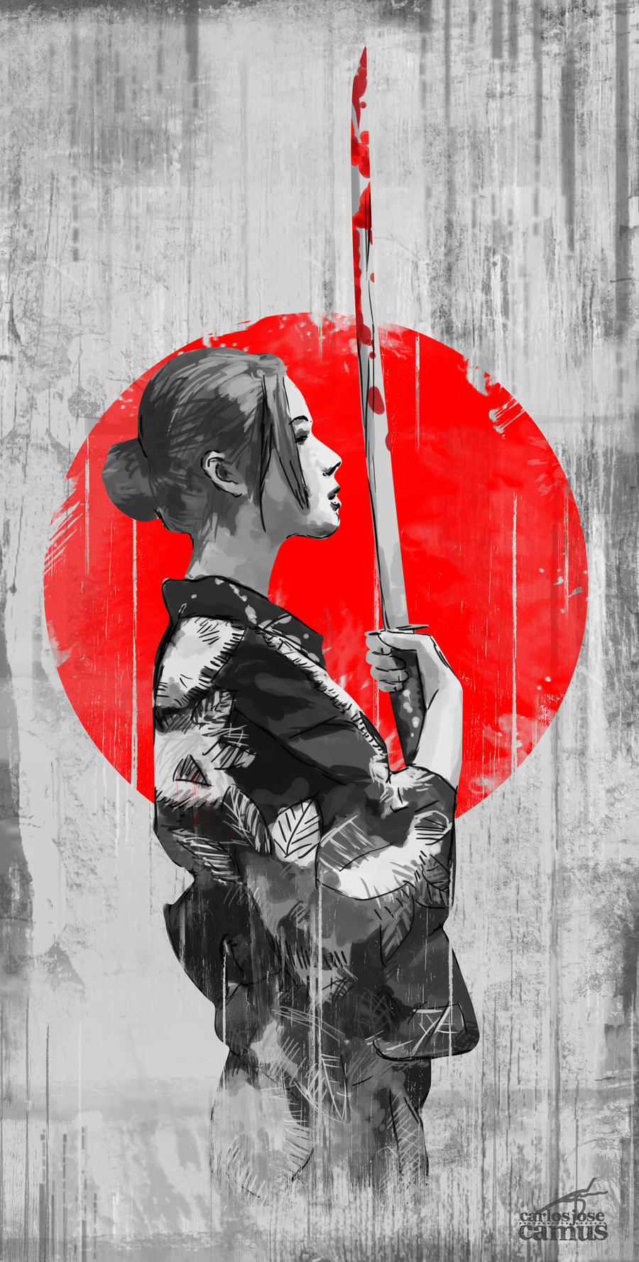 samurai_girl_by_hvfndr_carlos jose