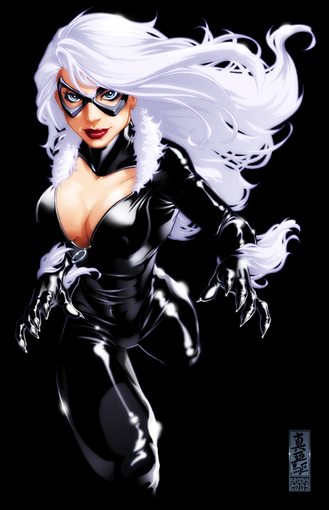 Black_Cat Art by Mark Brooks